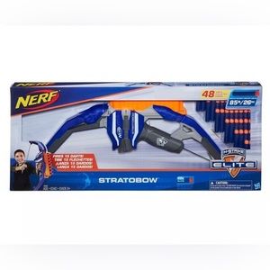 NEW NERF N-Strike 48 Darts Stratobow Bow Toy